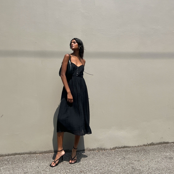 Midi viloe crinkle dress - Picture 10 of 11